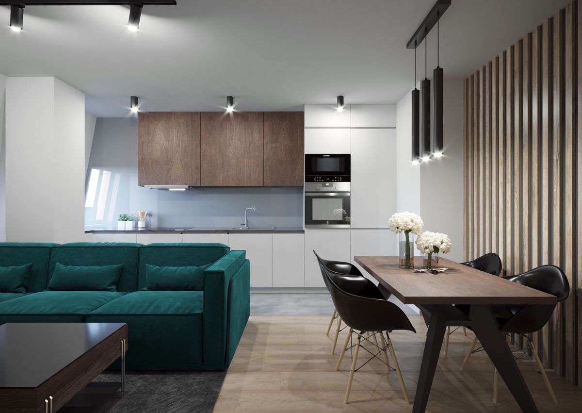 Projekt mieszkania 69m² na wynajem w Kłodzku