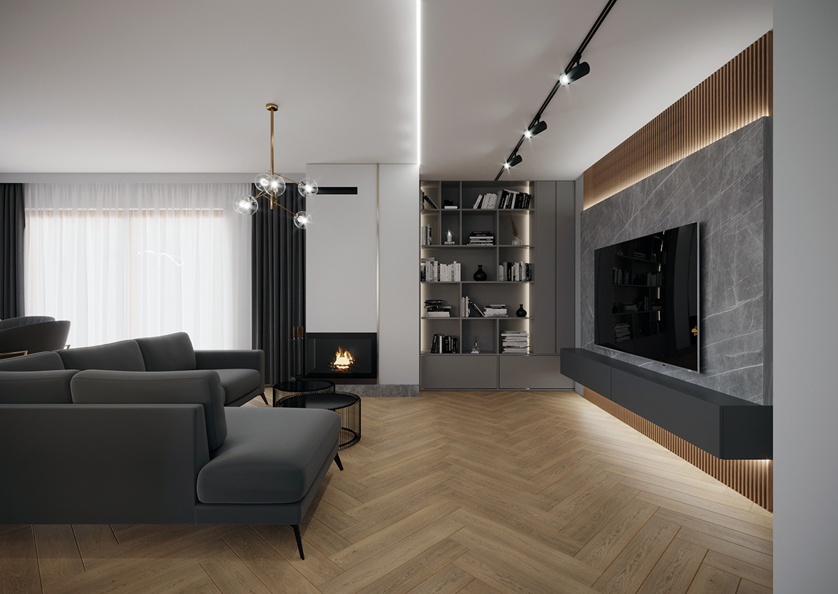 Projekt domu 170m² w Świętej Katarzynie pod Kielcami 